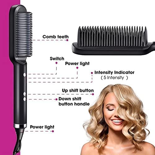 HAIR STRAIGHTENER BRUSH