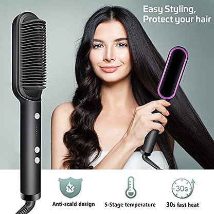 HAIR STRAIGHTENER BRUSH